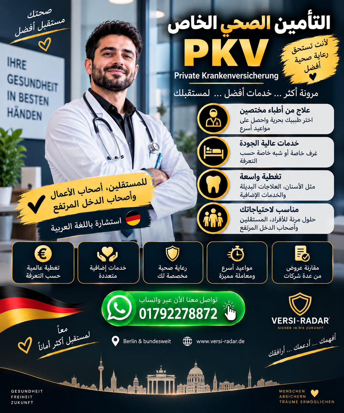 التأمين الصحي الخاص في ألمانيا – PKV